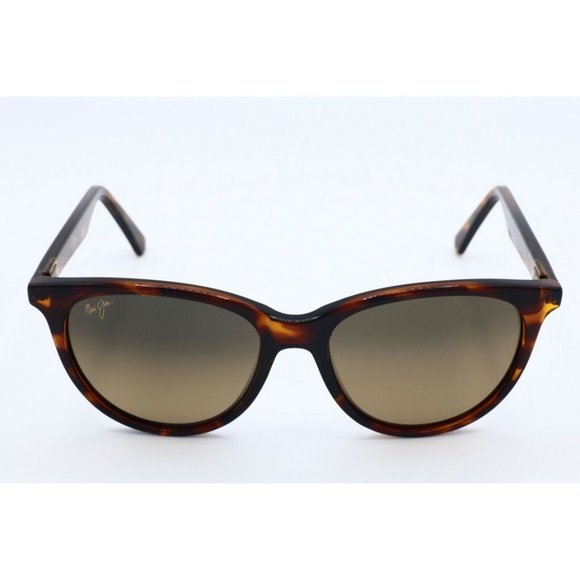 Maui Jim Cathedrals MJ 782-10 Women\'s Round Tortoise Sunglasses HCL® Bronze (A) main image 6